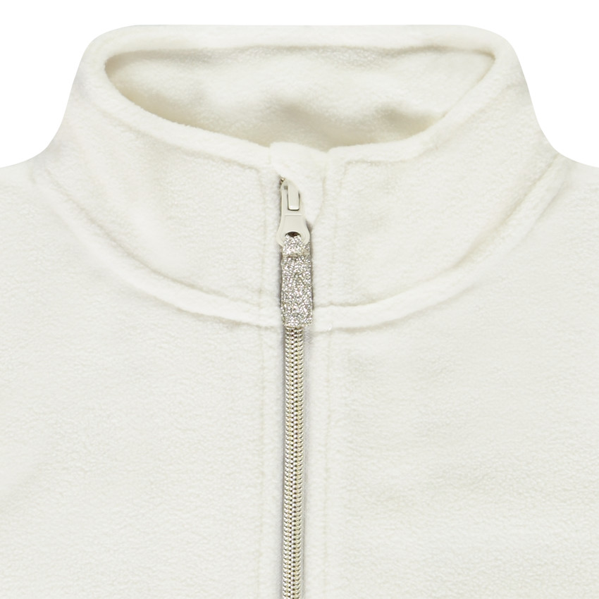 Ζακέτα με φερμουάρ από μικροπολυέστερ για κορίτσι 