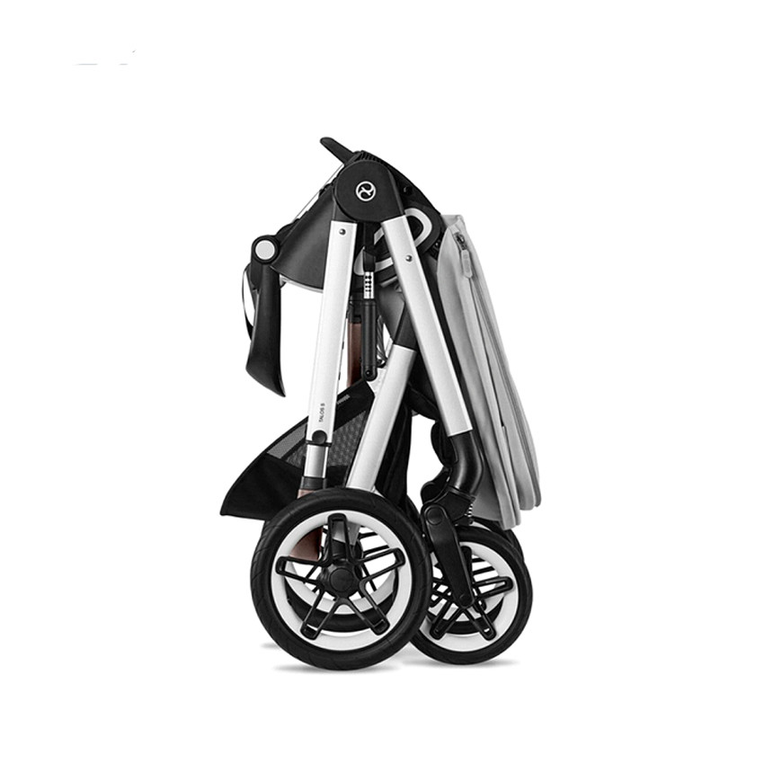 Καρότσι Talos S Lux με μεταλλικό σκελετό - Lava Grey 