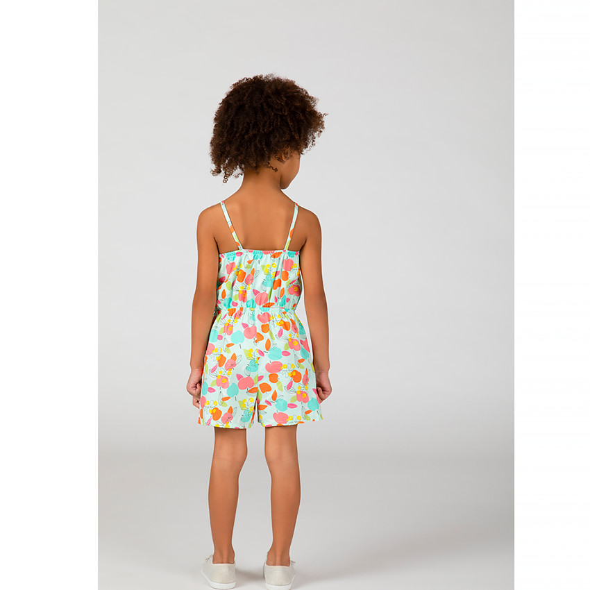 Combinaison courte imprimé fruits pour fille Main Combinaison courte imprimé fruits pour fille
