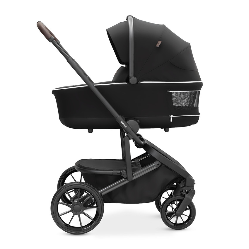 Πολυκαρότσι Fly Midnight Black 3in1 + Κάθισμα Αυτοκινήτου i-Size 40–87cm Nano Midnight Black 