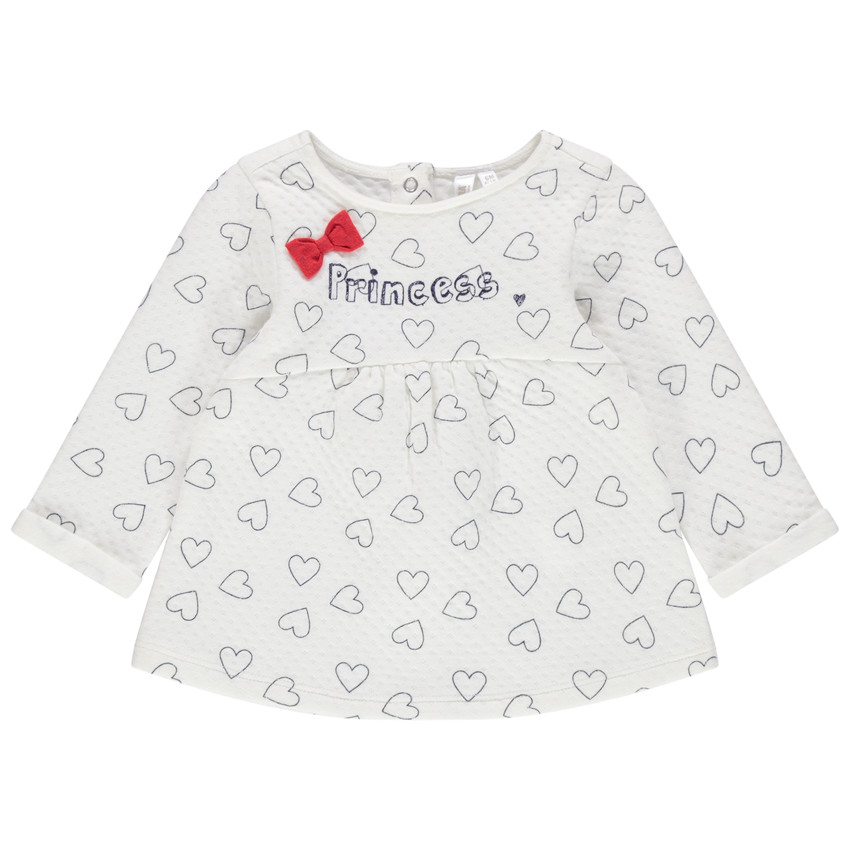 Τουνίκ με μοτίβο καρδιές 