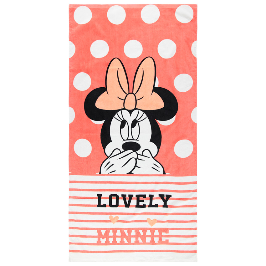 Πετσέτα θαλάσσης με πουά και μοτίβο Minnie της Disney  Additional Πετσέτα θαλάσσης με πουά και μοτίβο Minnie της Disney