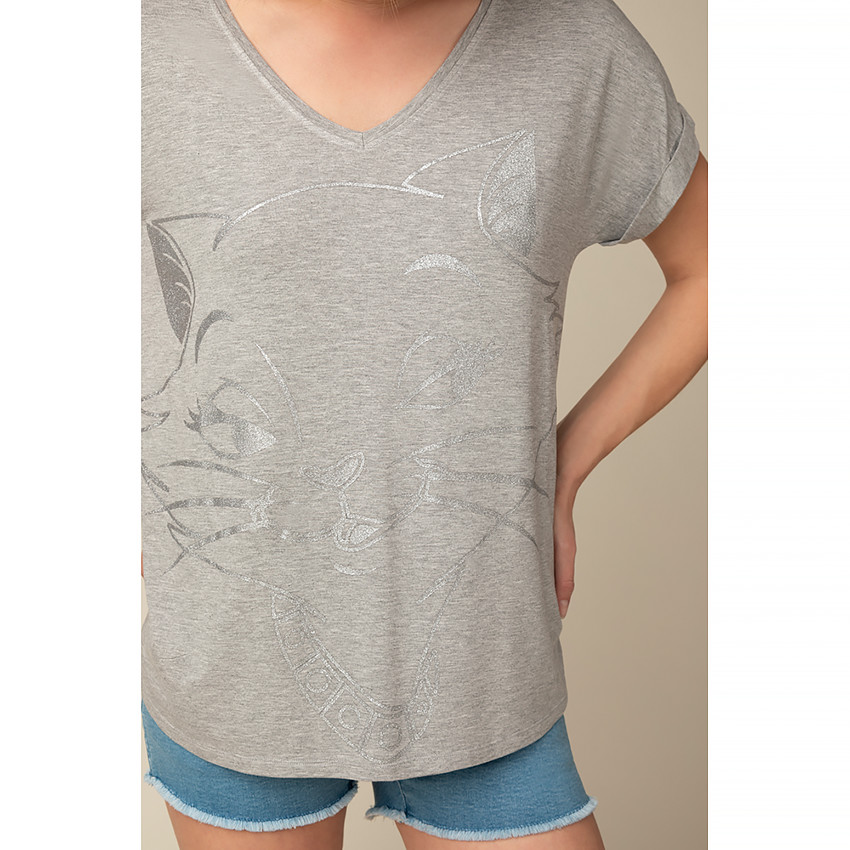 T-shirt εγκυμοσύνης κοντομάνικο με σχέδιο Duchesse Les Aristochats Disney 