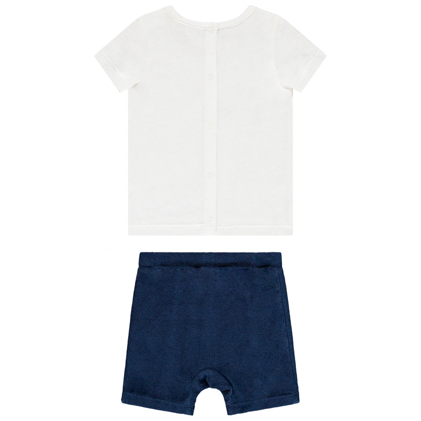 Σετ κοντό σε στυλ marin για bebe αγόρι 