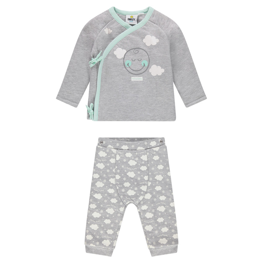 Σετ με ζακετάκι και παντελόνι ©Smiley 