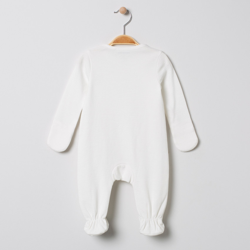 Dors-bien en coton maille fantaisie 