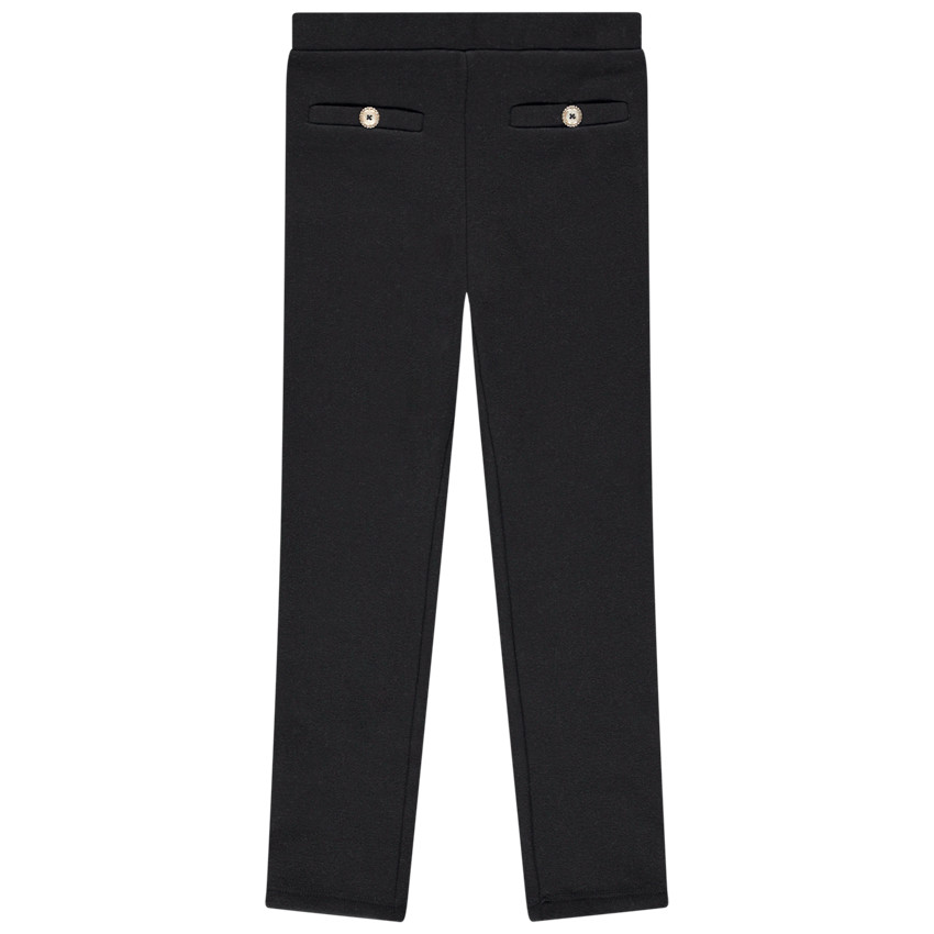 Λεγκινγκ από φούτερ με επένδυση sherpa για κορίτσι 