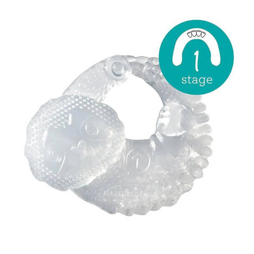 Μασητικο Οδοντοφυιας Crystal Clear Teethings Stages Gift Set INFANTINO 