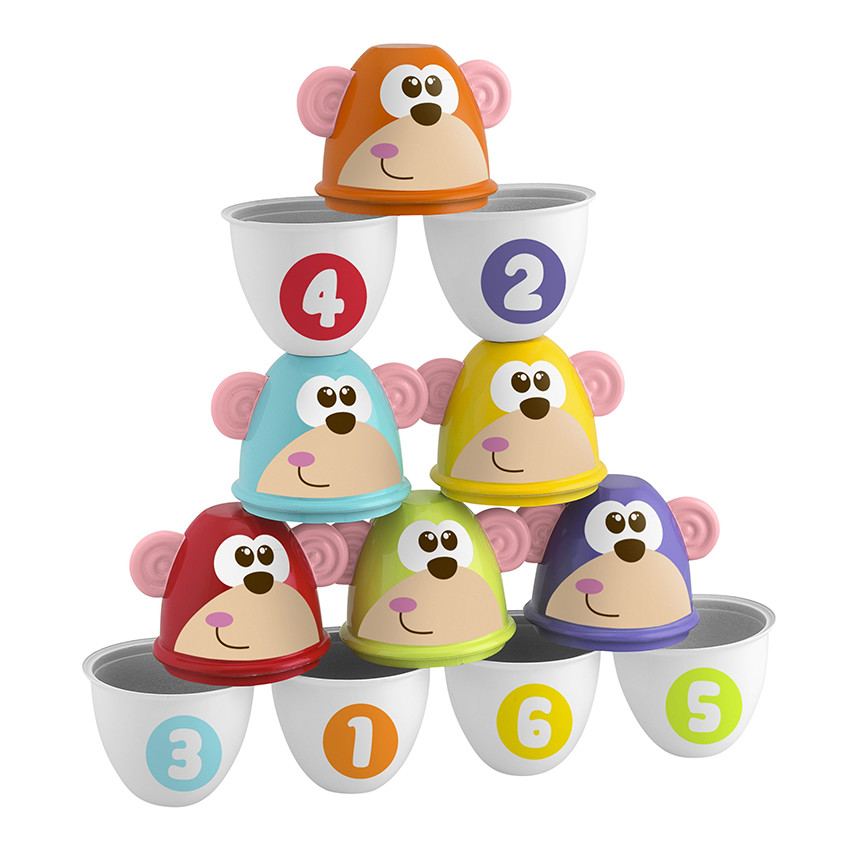 Bowling Set Monkey Strike 2 σε 1  Additional Bowling Set Monkey Strike 2 σε 1