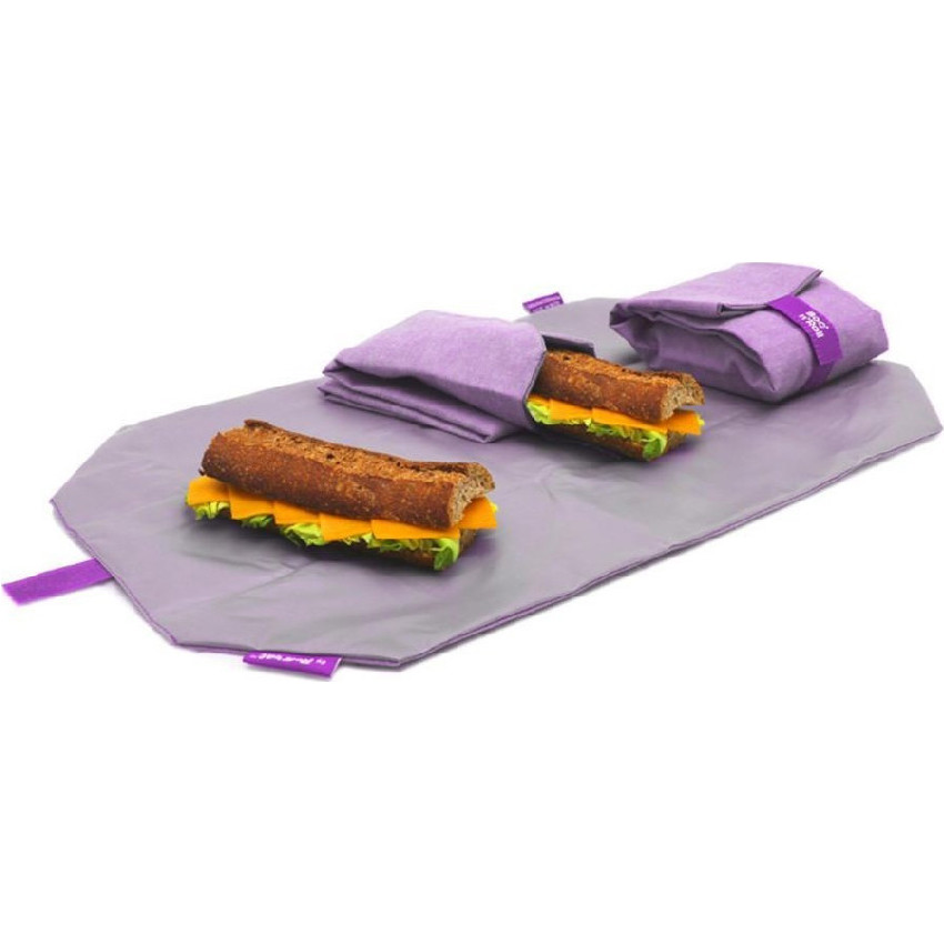 Θηκη Για Σαντουιτς Boc'N Roll Eco-Violet ROLL'EAT 