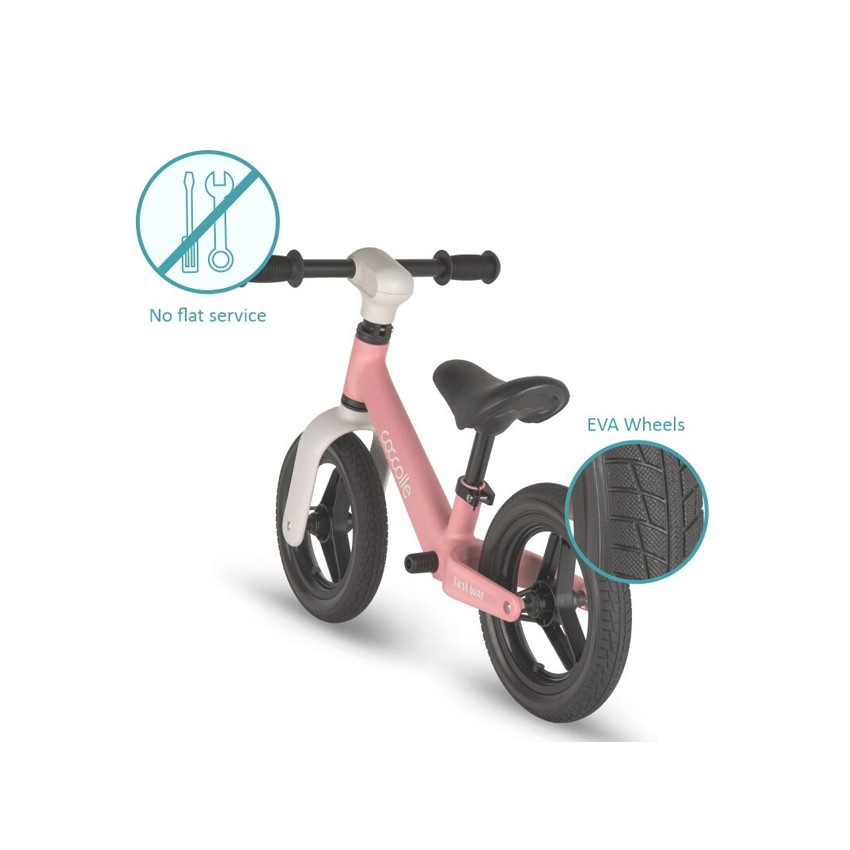 Ποδήλατο Ισορροπίας First Way /  Blush Pink Coccolle  