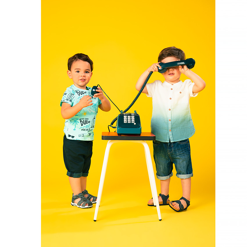 T-shirt κοντομάνικο με σχέδιο φαντεζί 