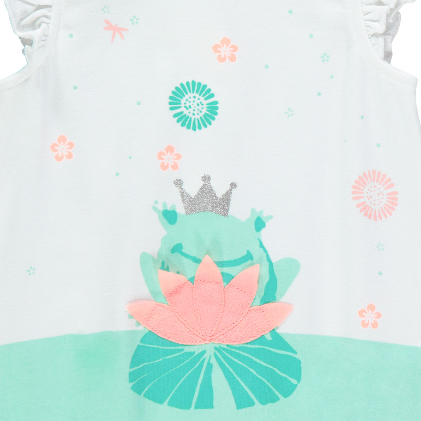 Body με βολάν στα μανίκια σχέδιο grenouille  Additional Body με βολάν στα μανίκια σχέδιο grenouille