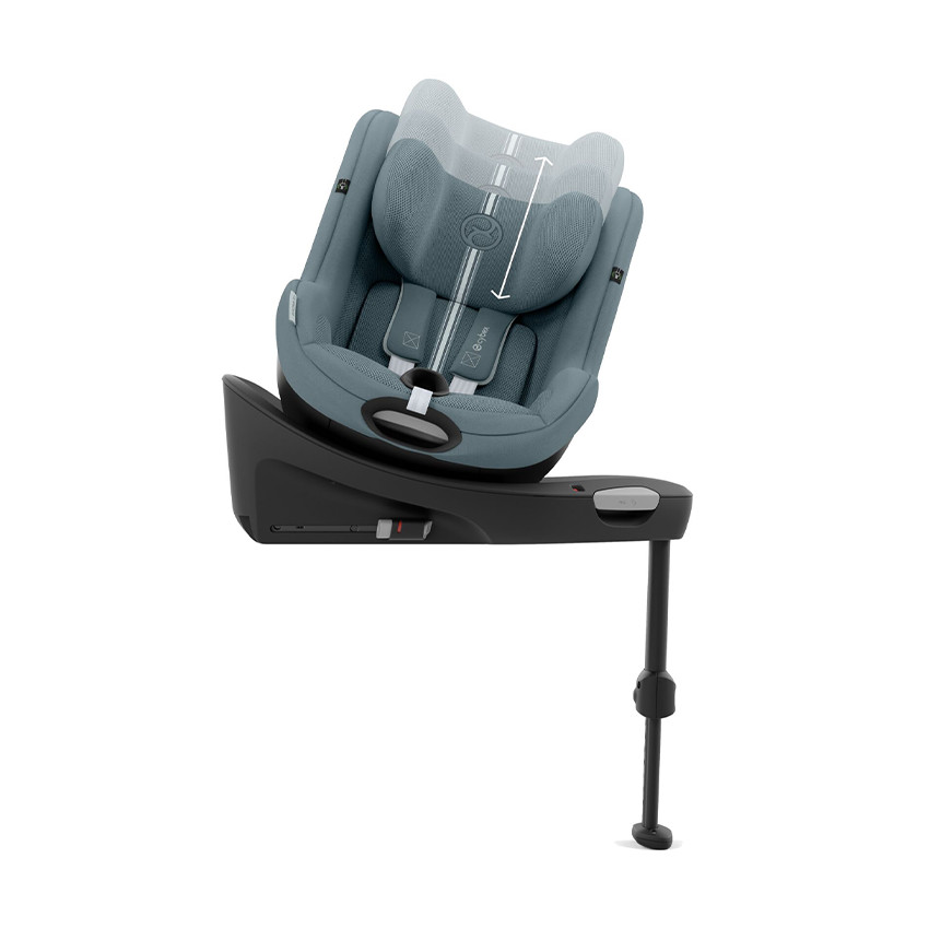 Κάθισμα αυτοκινήτου i-Size Sirona G από ύφασμα Plus σε σκούρο μπλε 