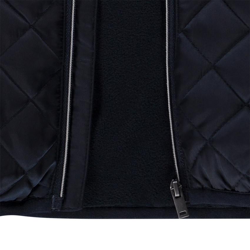 Αμάνικο μπουφάν bi-matière για bebe αγόρι 