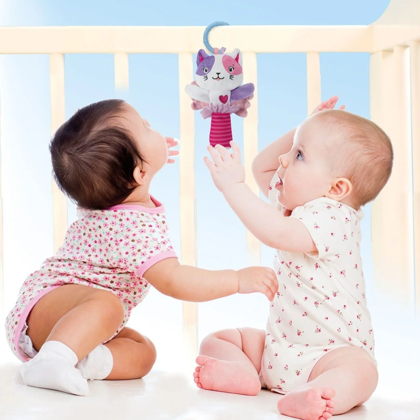 Baby Clementoni For You Βρεφικό Παιχνίδι Κουδουνίστρα Μαλακή Γατούλα   Additional Baby Clementoni For You Βρεφικό Παιχνίδι Κουδουνίστρα Μαλακή Γατούλα
