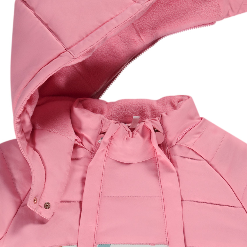 Σαλοπέτα σκι με σχέδιο arty και επένδυση για κορίτσι μωρού 