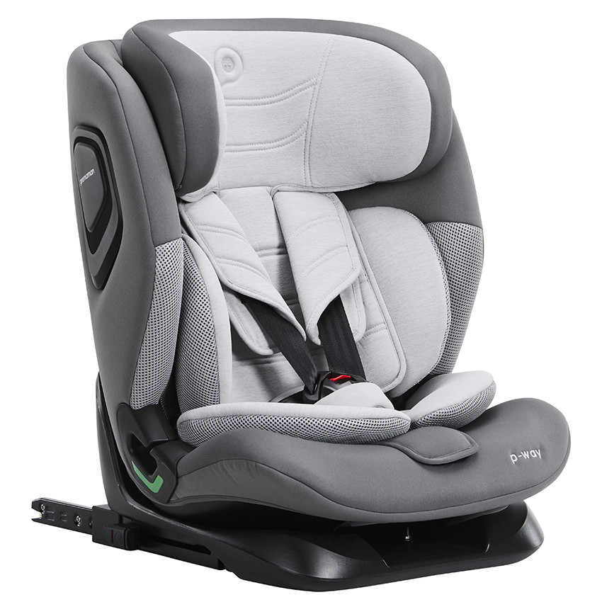Κάθισμα αυτοκινήτου Isofix και i-Size 76-150 cm P-Way γκρι 
