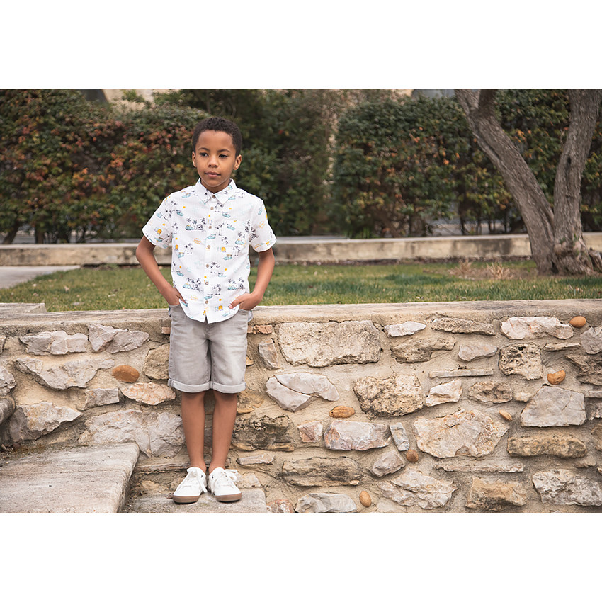 Bermuda en jean pour garçon 