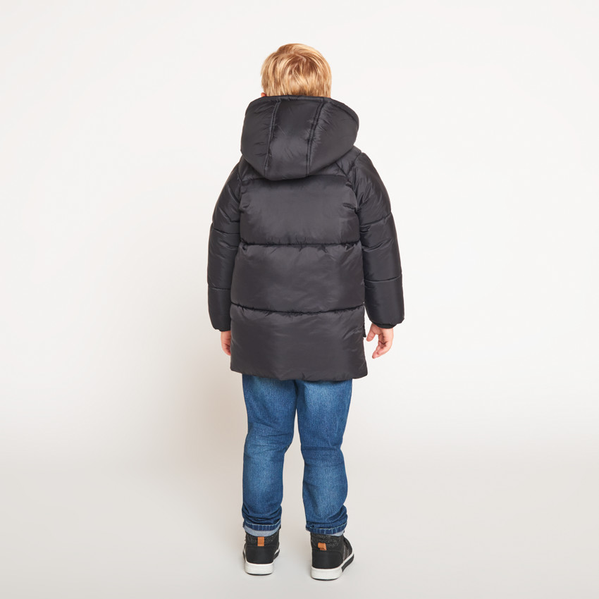 Μπουφάν micropolaire με κουκούλα για αγόρι 