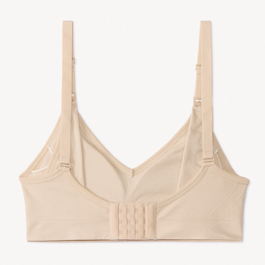 Αόρατο ρυθμιζόμενο σουτιέν θηλασμού χωρίς ραφές μονόχρωμο 