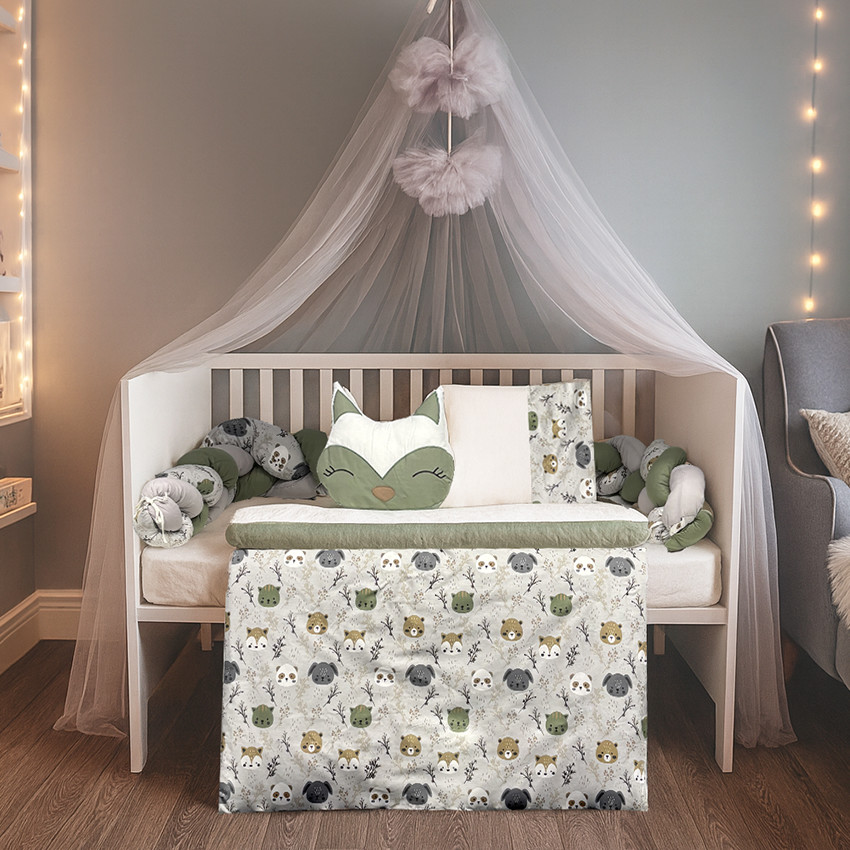 Σετ προίκας 9τμχ 70*140 Forest 