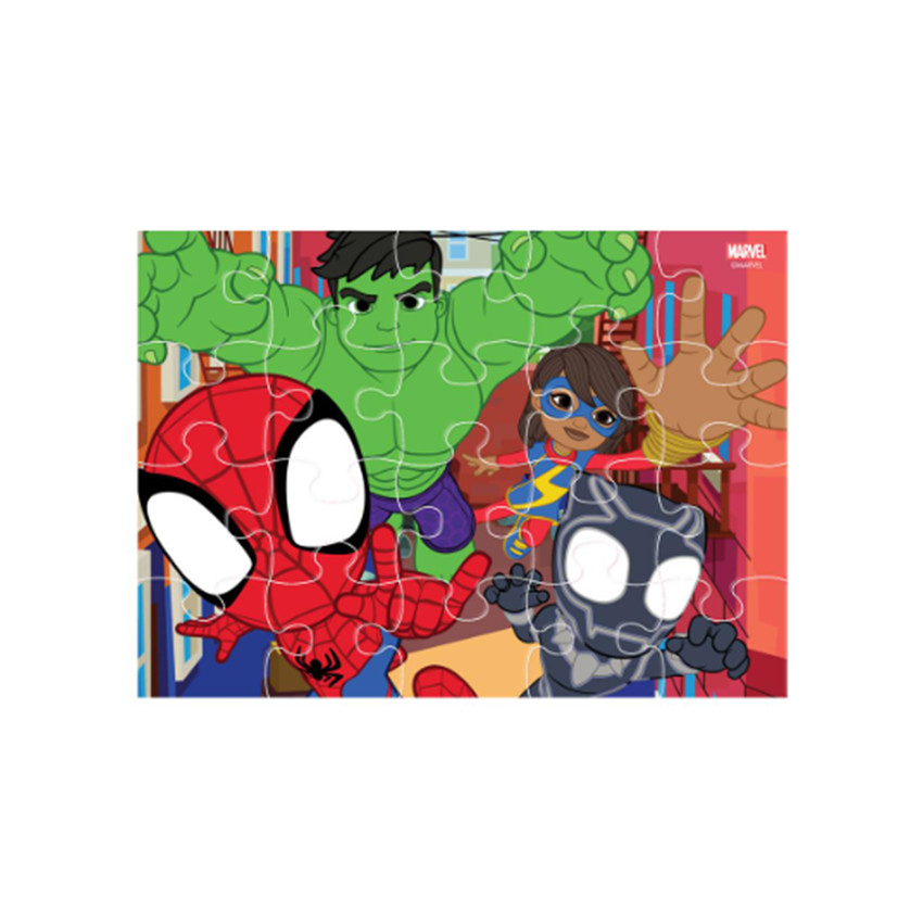 Puzzle 4Σε1 12/15/20/24Τεμ 28,5Χ20,5Εκ Spidey 