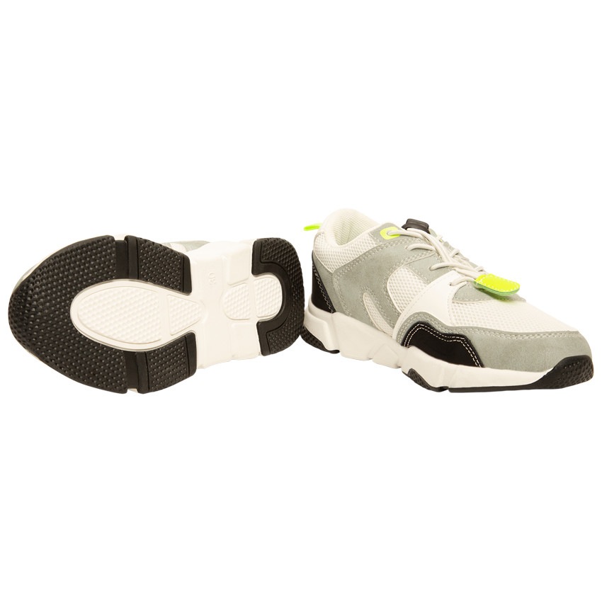 Αθλητικά παπούτσια με ελαστικά κορδόνια και stopper για αγόρι 