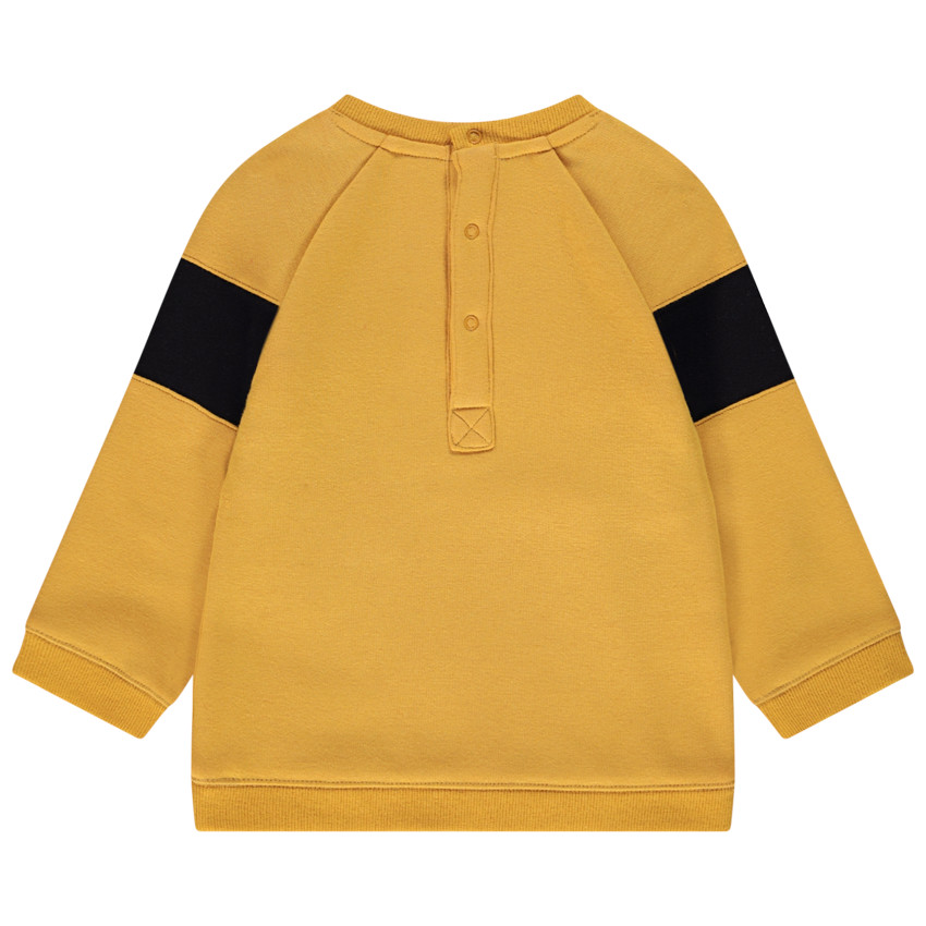 Sweat en molleton contrecollé print ludique pour bébé garçon  Additional Sweat en molleton contrecollé print ludique pour bébé garçon
