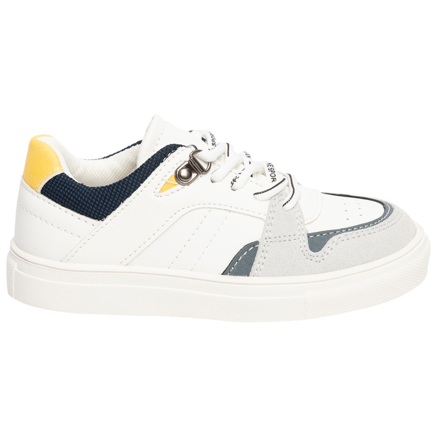 Αθλητικά παπούτσια χαμηλά με κορδόνια για αγόρι 