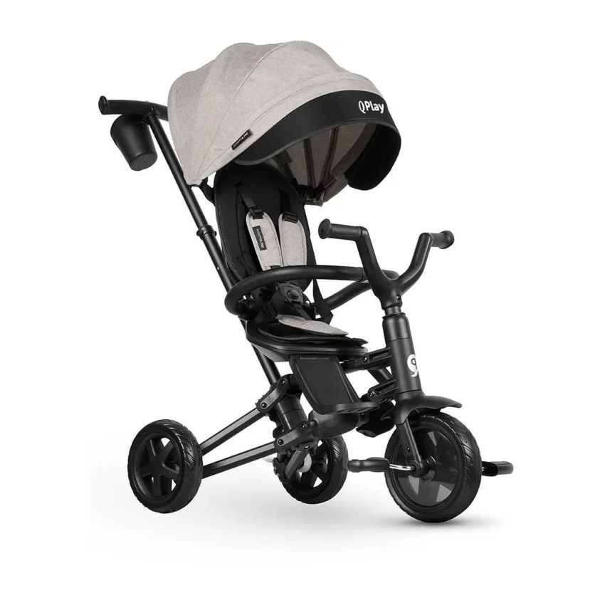 Ποδηλατακι Τρικυκλο Σπαστο Nova Nielo Grey QPLAY 