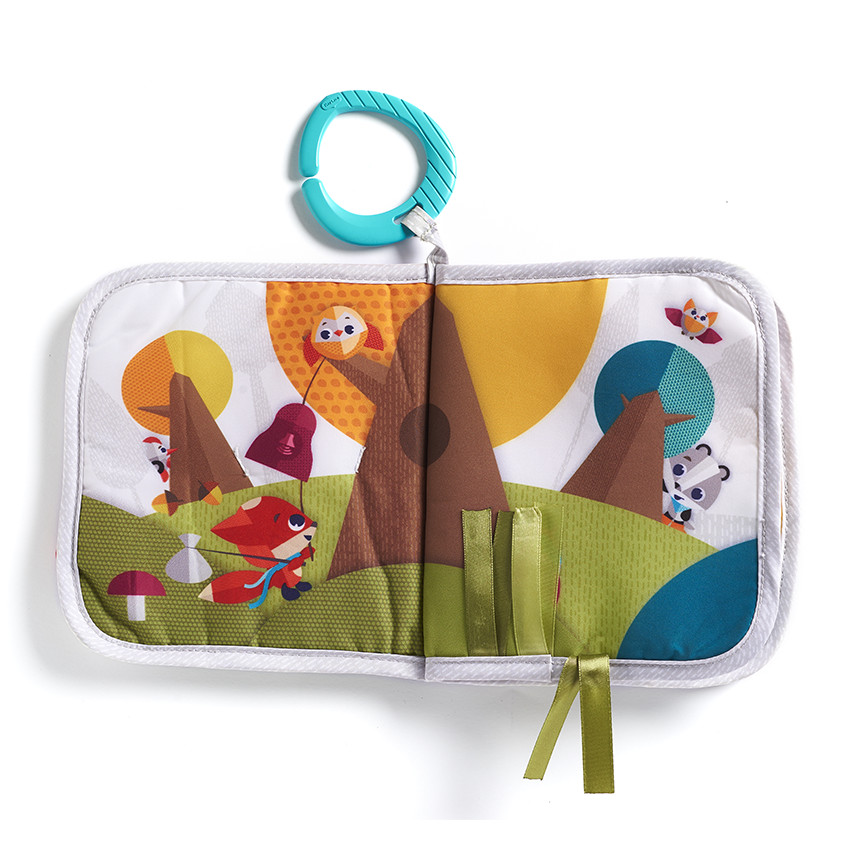 Βιβλίο από ύφασμα "Μάντεψε πού ταξιδεύω" 