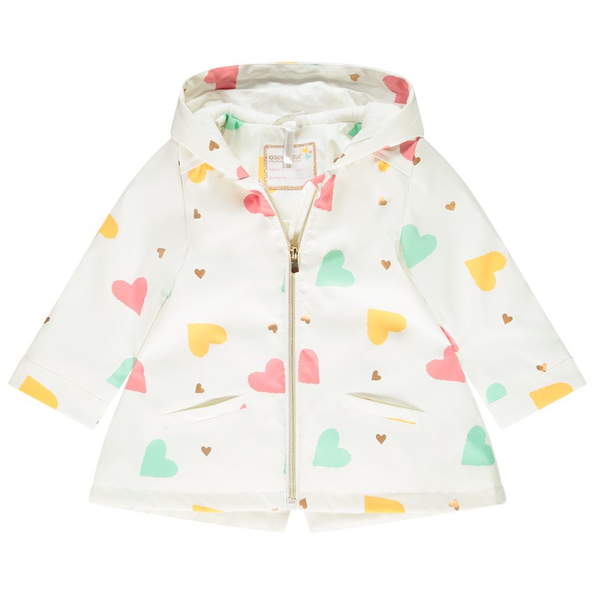 Parka με σχέδιο φαντεζί για bebe κορίτσι 