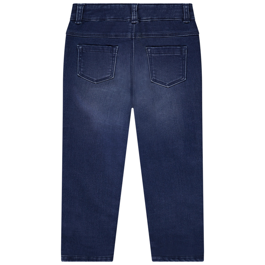 Jean slim με ξεθωριασμένο εφέ από denim για bebe αγόρι 