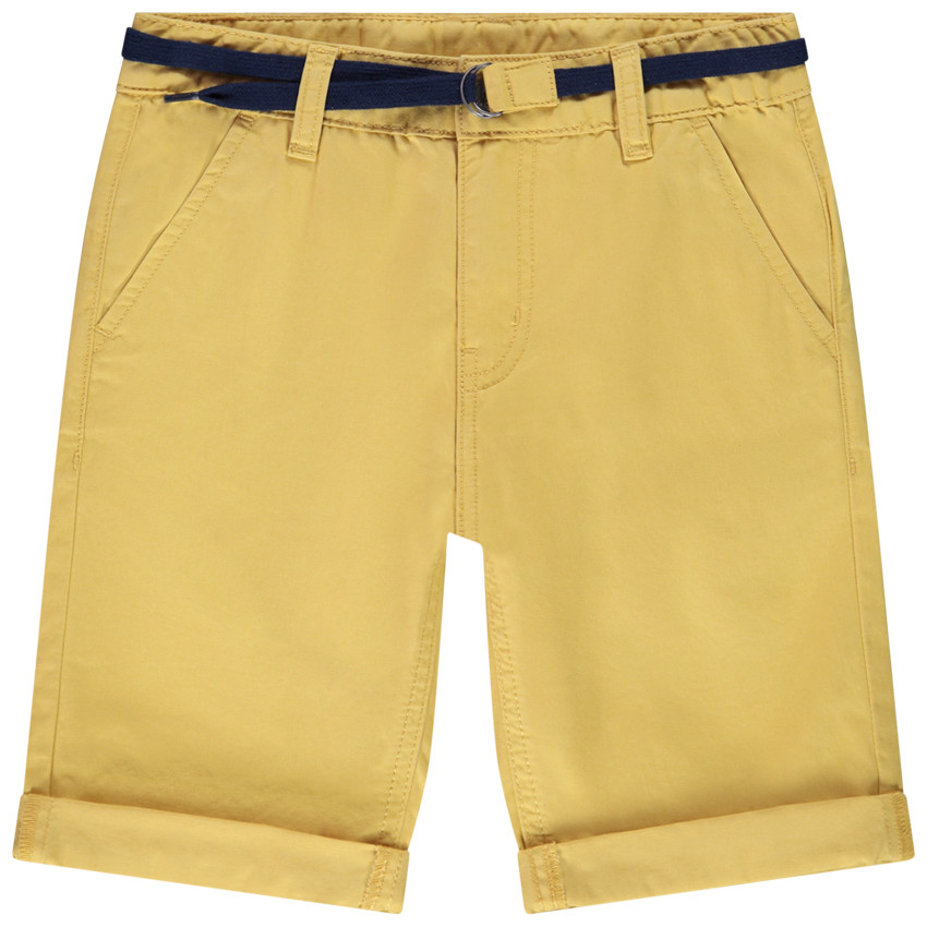 Βερμούδα μονόχρωμη twill για αγόρι  Additional Βερμούδα μονόχρωμη twill για αγόρι