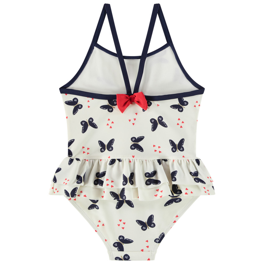 Μαγιό 1 κομμάτι με σχέδιο πεταλούδα για bebe κορίτσι 