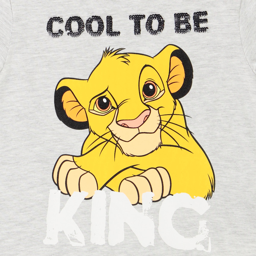 T-shirt κοντομάνικο με μαγικές παγιέτες le Roi Lion για αγόρι Main T-shirt κοντομάνικο με μαγικές παγιέτες le Roi Lion για αγόρι