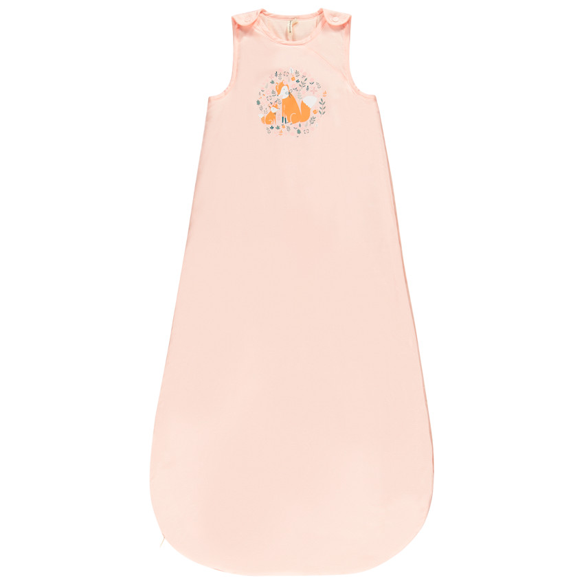 Υπνόσακος χωρίς μανίκια από βαμβακερή ποπλίνα TOG 2.5 με σχέδιο αλεπού  Additional Υπνόσακος χωρίς μανίκια από βαμβακερή ποπλίνα TOG 2.5 με σχέδιο αλεπού