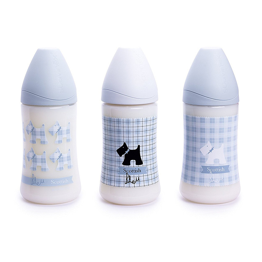   Μπιμπερό από την συλλογή  Scottish 270ml - Μπλέ   