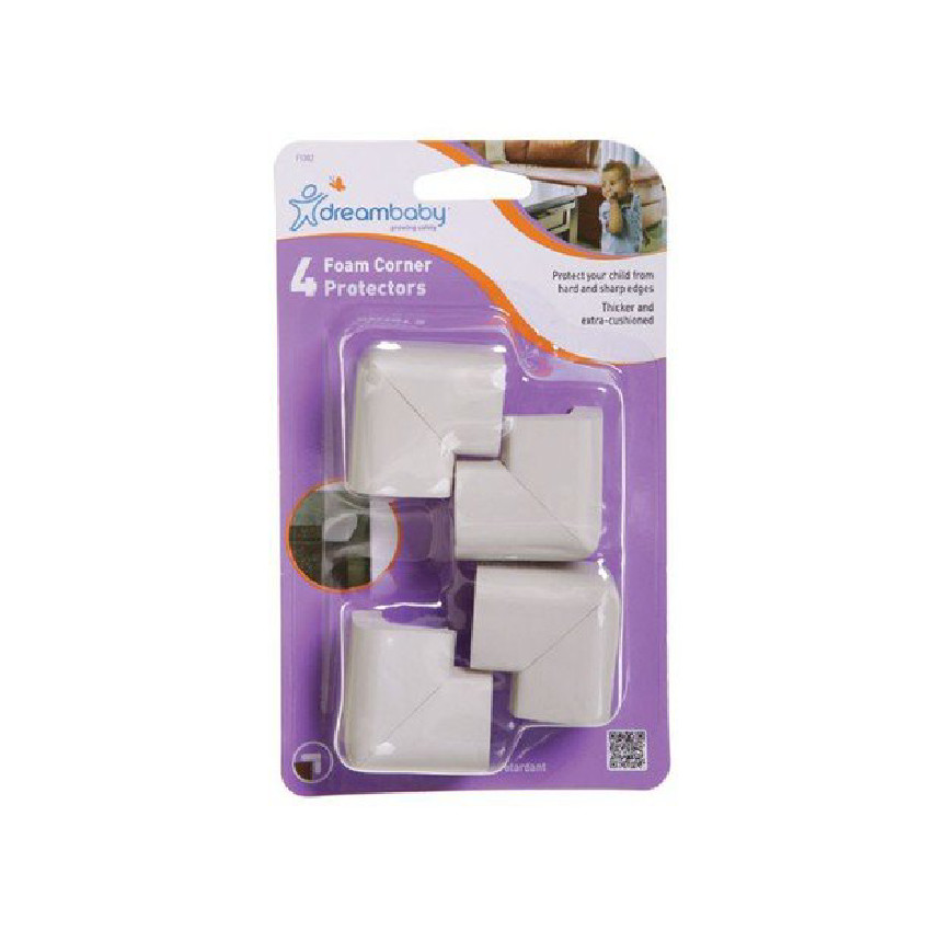 Προστατευτικα Γωνιων Foam 4Τεμ Grey DREAM BABY 