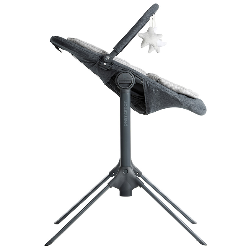 Ρηλάξ Uppy Γκρι Με Ρυθμιζόμενο Ύψος 