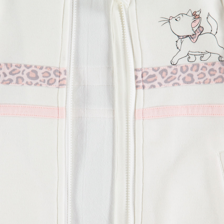 Jogging en molleton chiné à motifs Marie Aristochats Disney  Additional Jogging en molleton chiné à motifs Marie Aristochats Disney