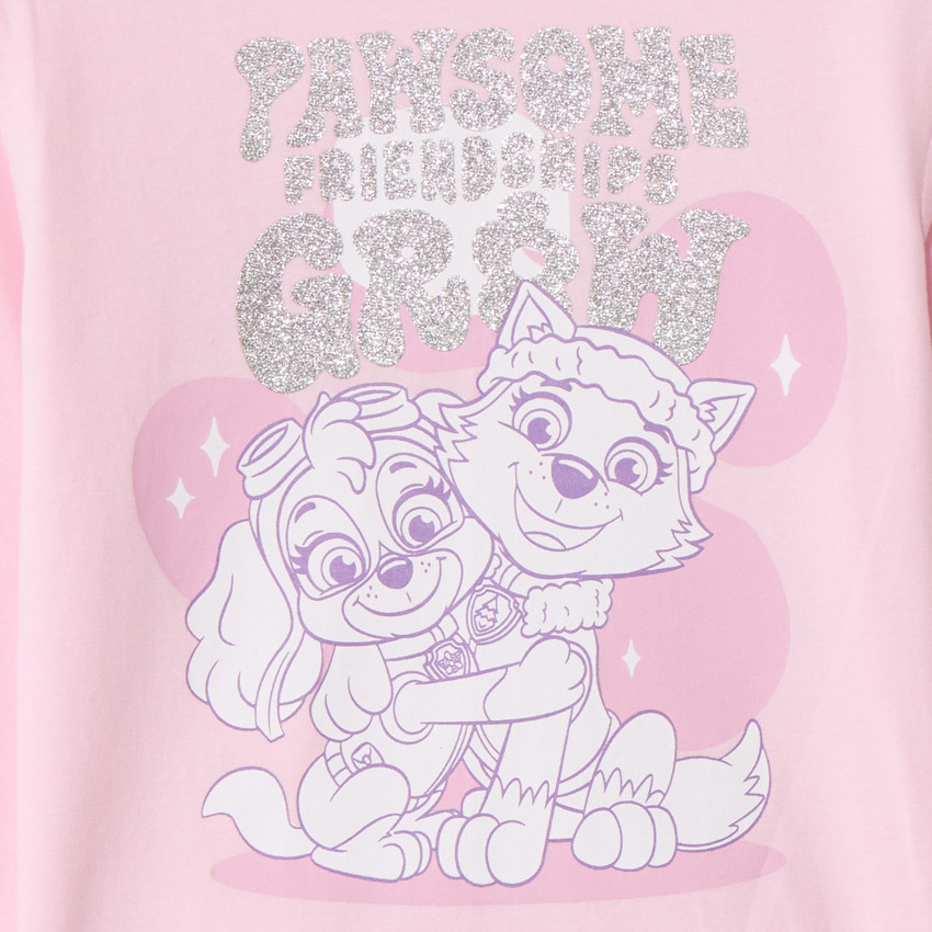 T-shirt manches longues pailleté Pat'Patrouille pour fille 