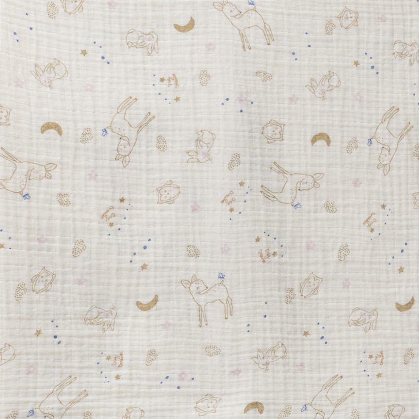 Σετ 3 πάνες από βαμβακερή γάζα Little Deer 