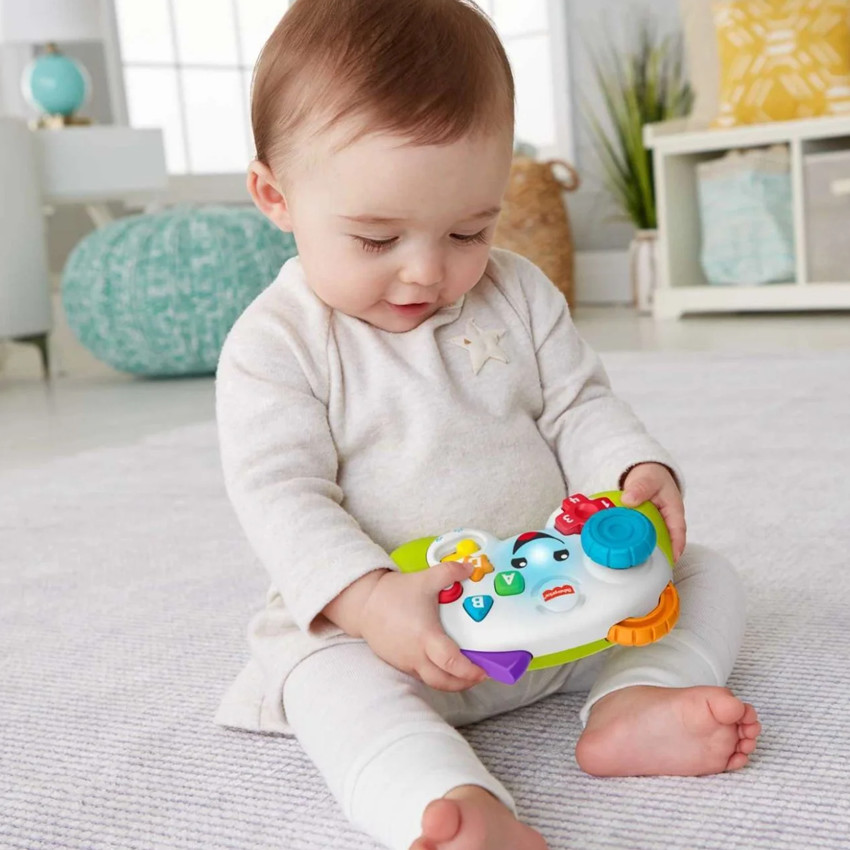 Fisher-Price Παίζω Και Μαθαίνω Εκπαιδευτικό Χειριστήριο Με Μουσική Και Φωτάκια 