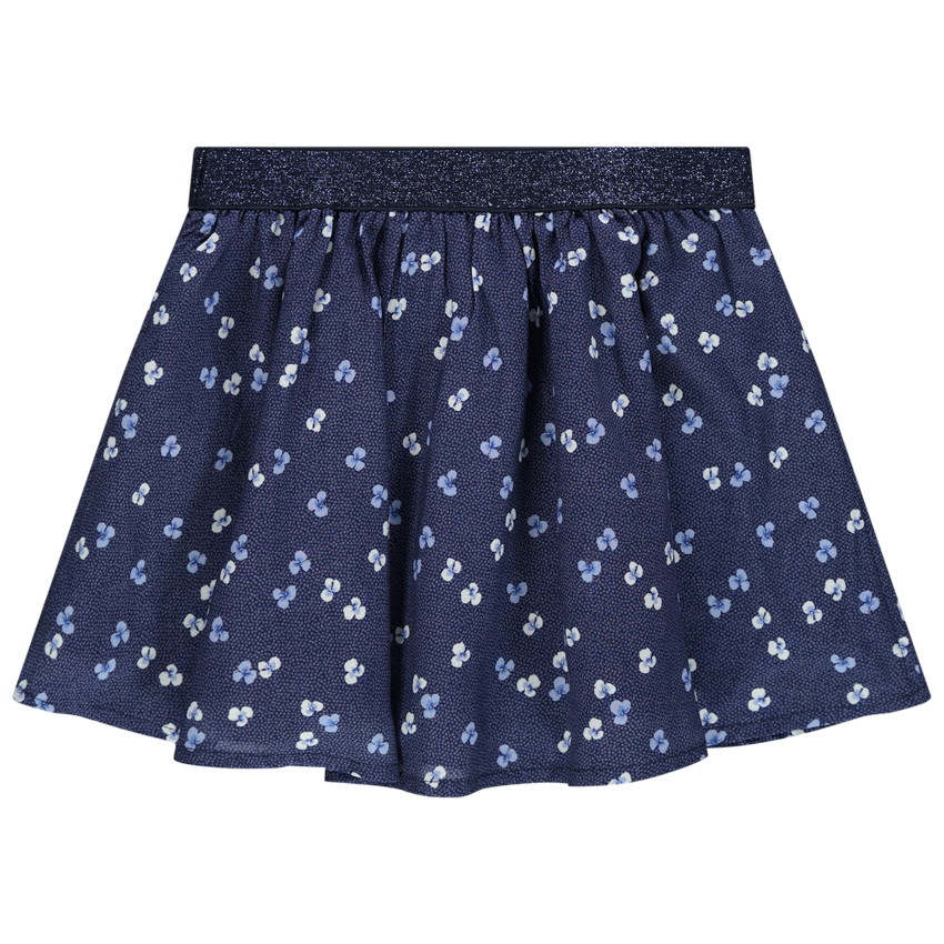 Φούστα με λουλούδια με σχέδιο και μέση με λάστιχο φαντεζί  Additional Φούστα με λουλούδια με σχέδιο και μέση με λάστιχο φαντεζί