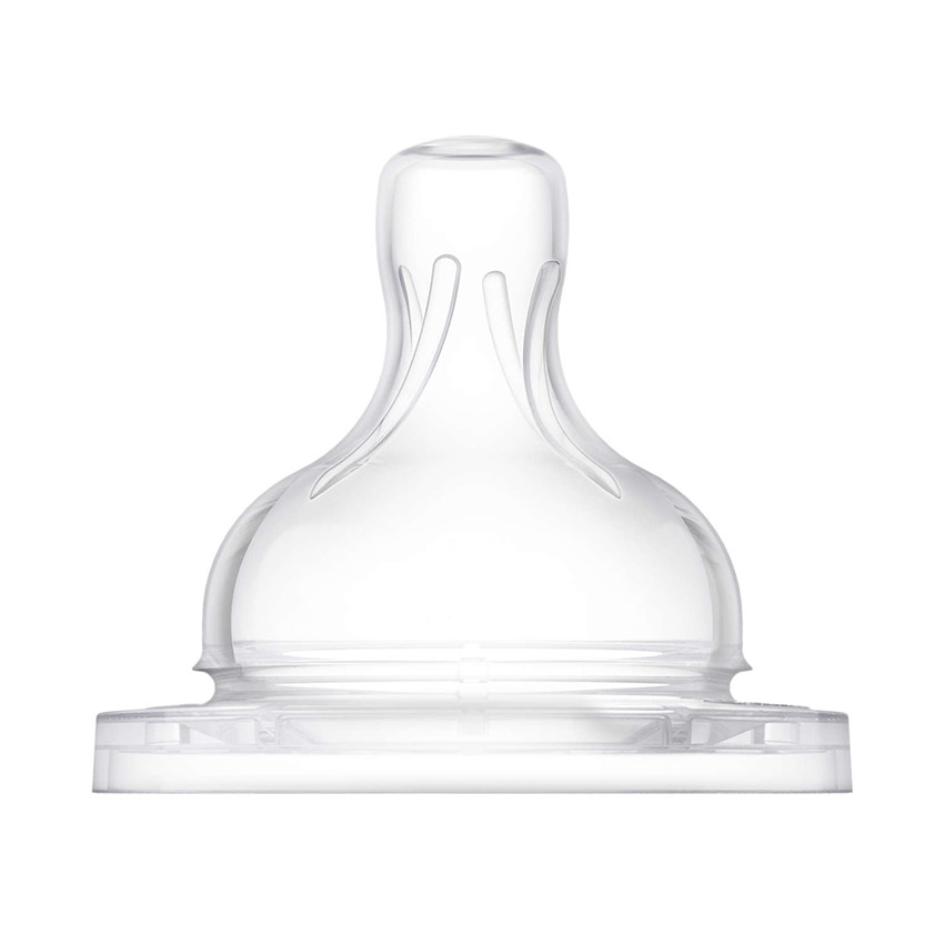 Θηλές σιλικόνης anti-colic teats fast flow 6m+ 