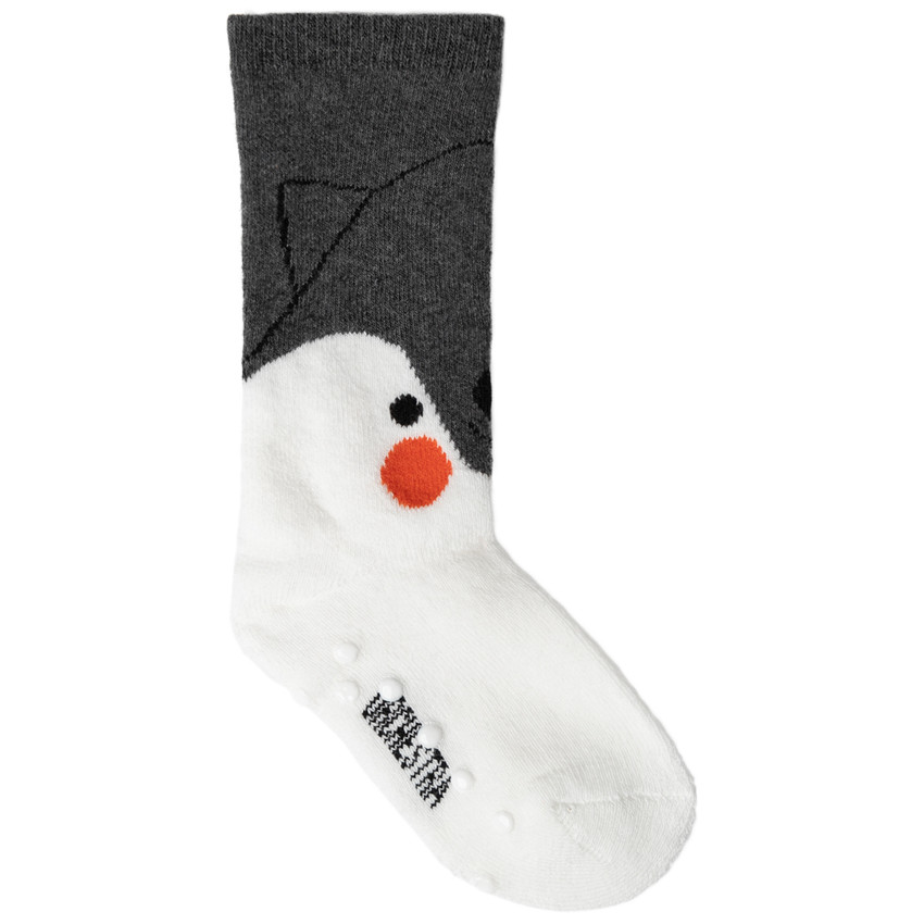 Chaussettes antidérapantes hautes motif animal 