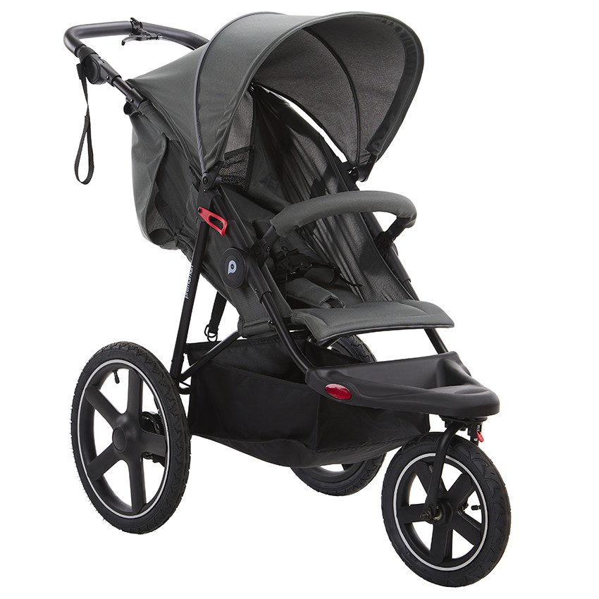 Παιδικό καρότσι jogger Stella σκούρο πράσινο 