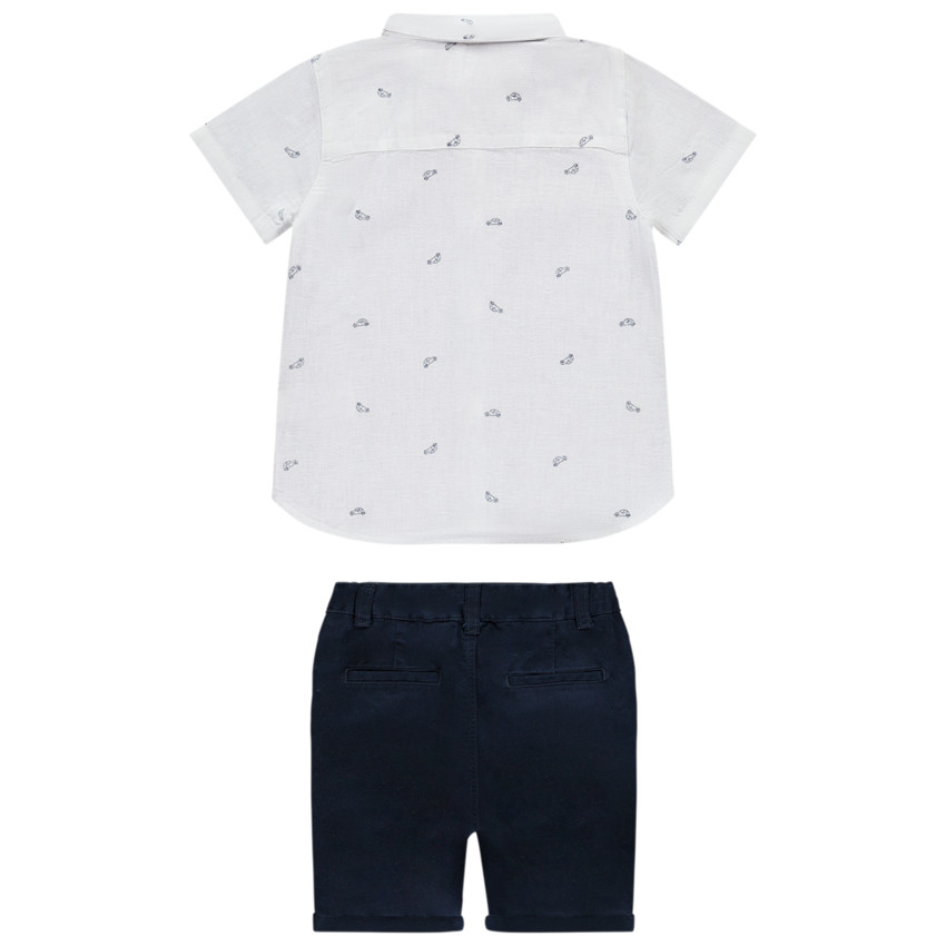 Σετ 3 τμχ. με φιόγκο για μωρό αγόρι 